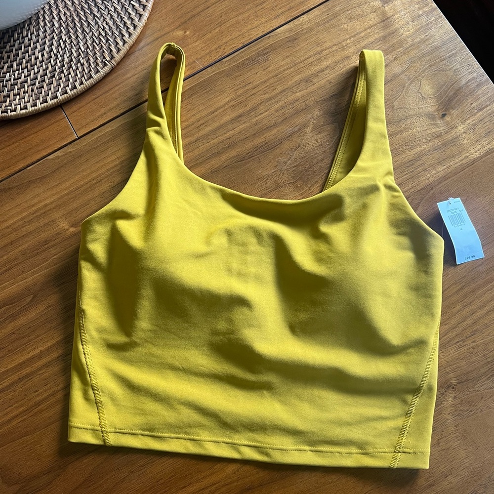 Old Navy Active Yellow Tank Top